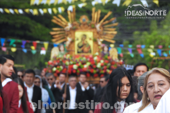 Pedro Juan Caballero celebró su fiesta patronal anual en homenaje a la Santa Madre del Perpetuo Socorro
