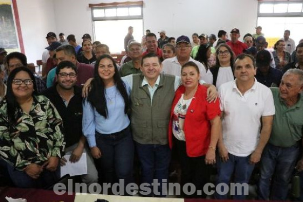 Instituto de Desarrollo Rural  prepara titulación masiva de tierras de San Lázaro y General Díaz en el Departamento de Concepción